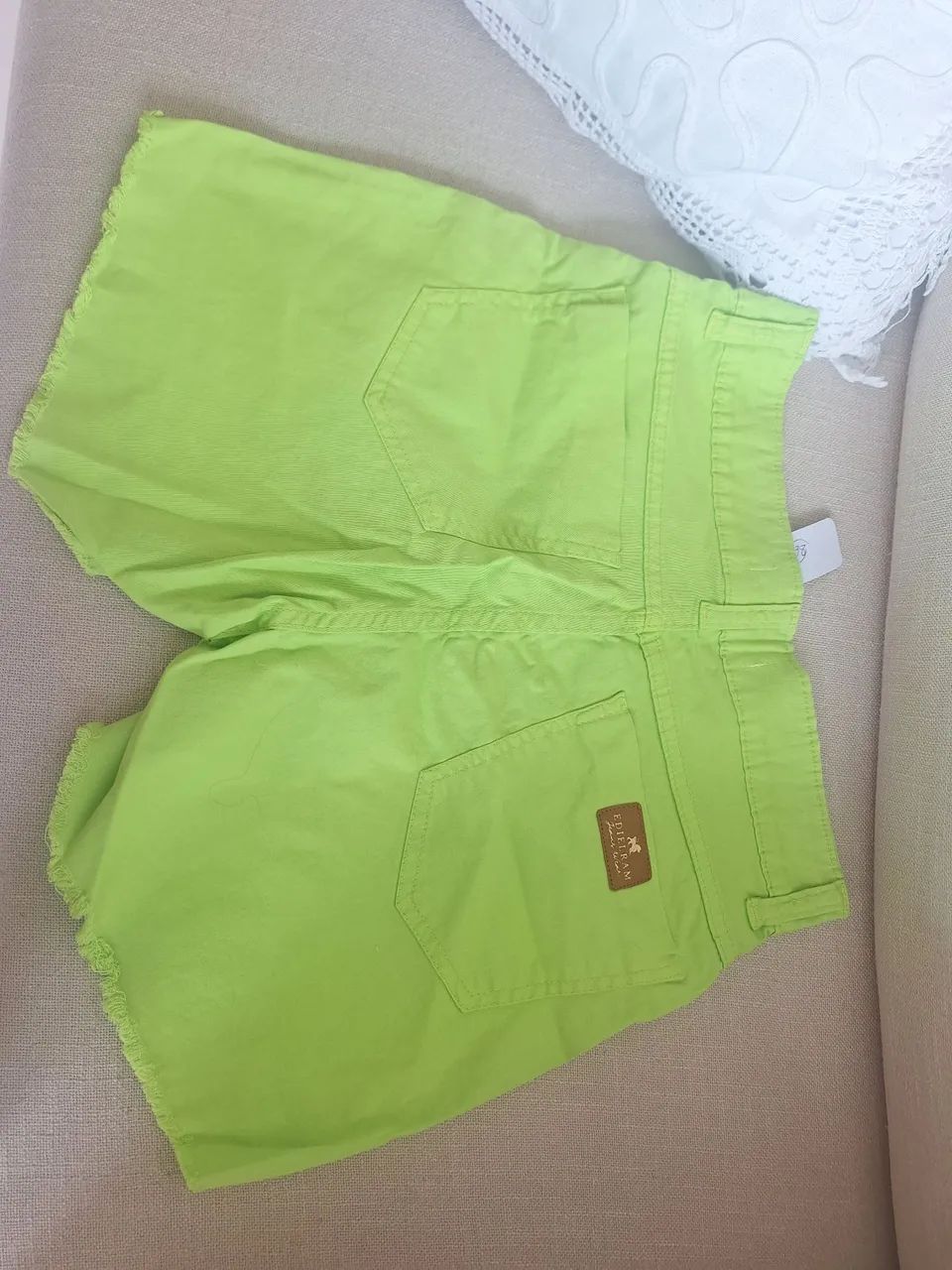 Shorts Verde Neon NOVO - Foto 4