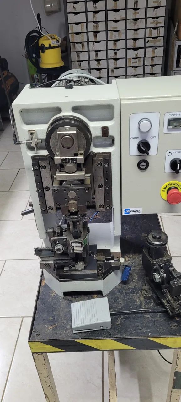 Prensa para aplicadores de terminais Faston, Modu e outros - Foto 3