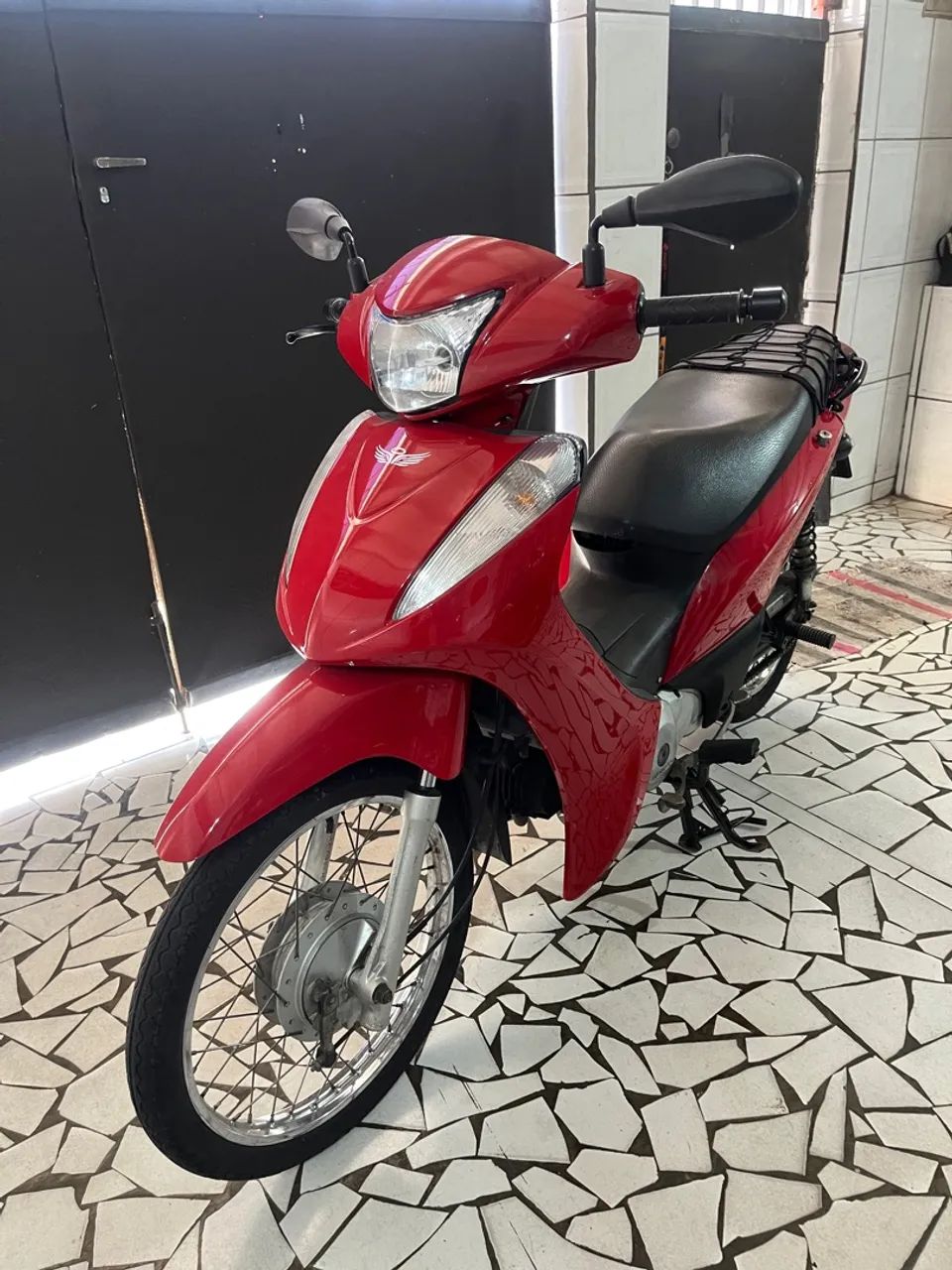 Biz 125 2013es flex vermelha 