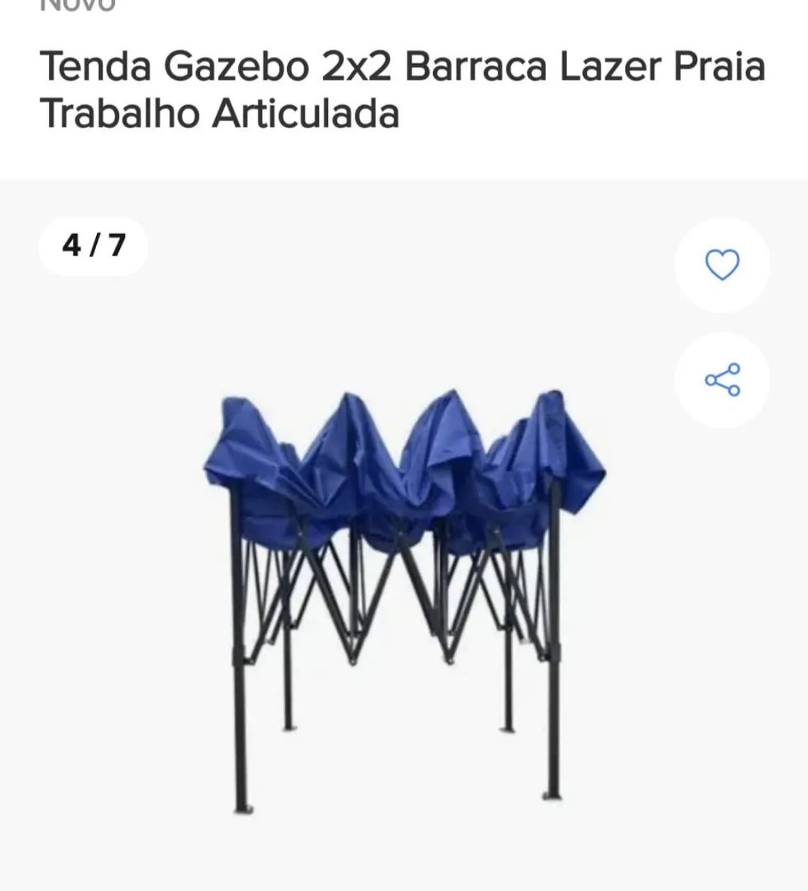 Tenda Guepardo articulada - Foto 2