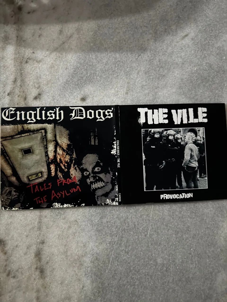 ENGLISH DOGS/THE VILE - SPLIT CD - Foto 5