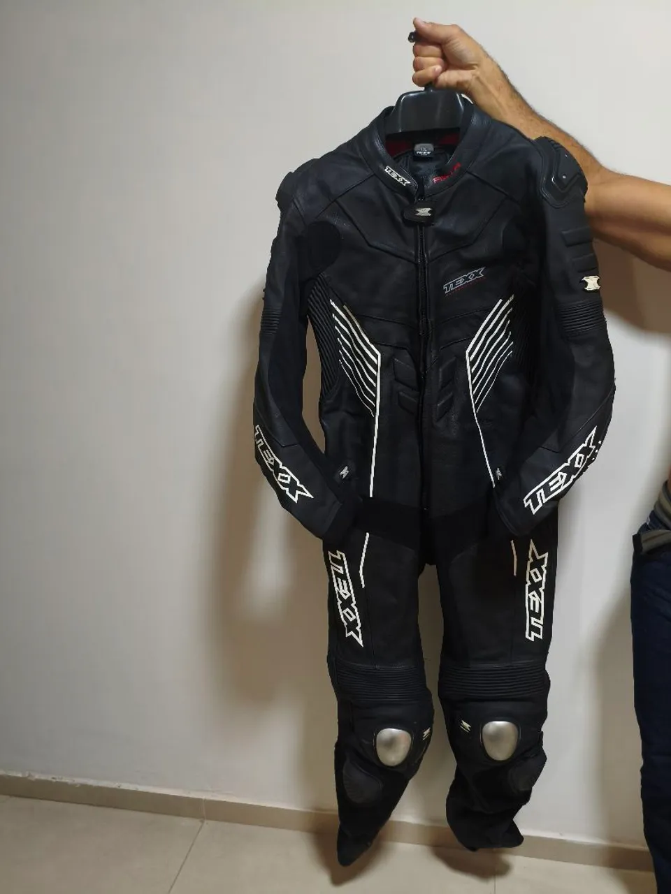 Macacão de Couro Texx para Motociclista
