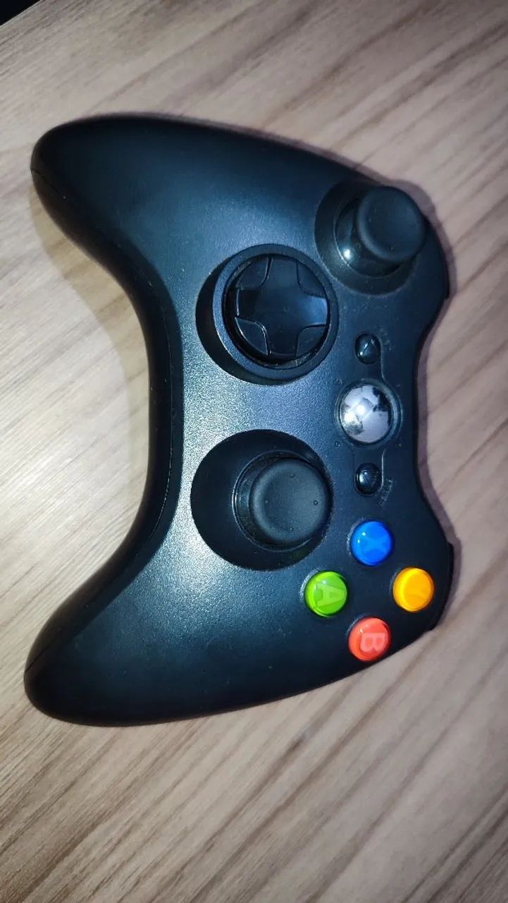 Controle Xbox 360 Wireless - Preto - Foto 2