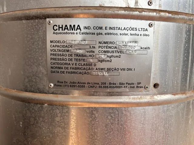 Aquecedor a gás GPC 100 - 220V - Semi novo (com pouco uso) - Foto 3