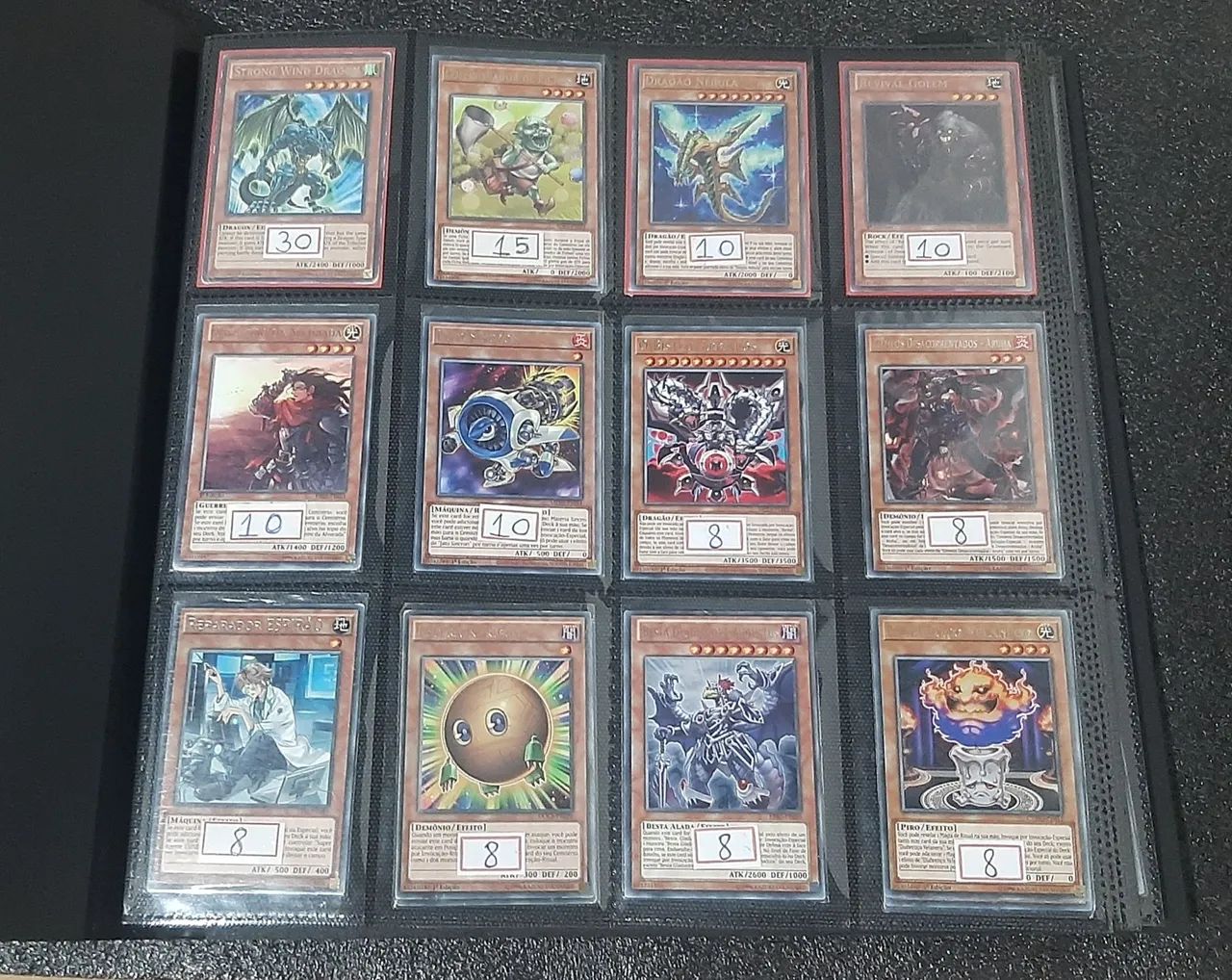 Cartas raras de yu-gi-oh, leia a descrição