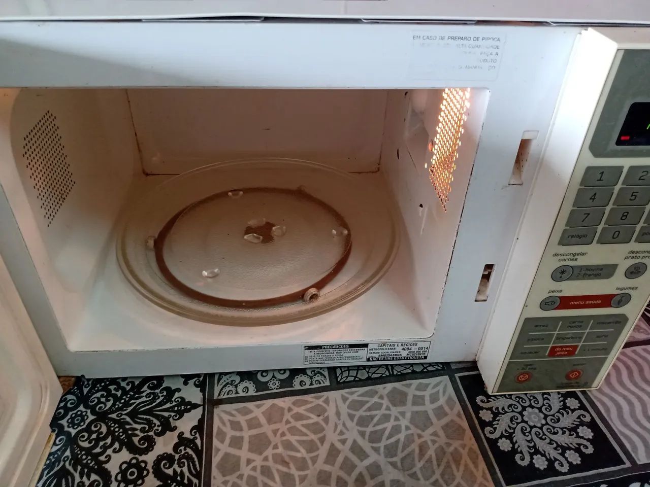 Microondas Brastemp 18 litros Entrego  - Foto 5