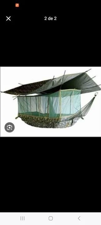  Rede de selva para acampamento 300 reais