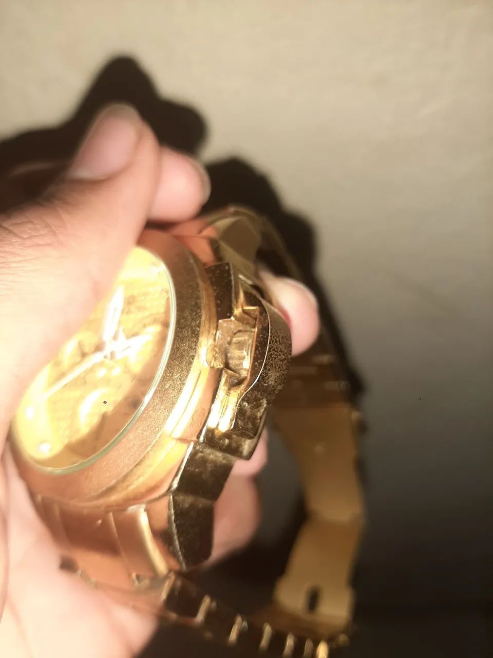 Relógio Invicta dourado - Foto 5