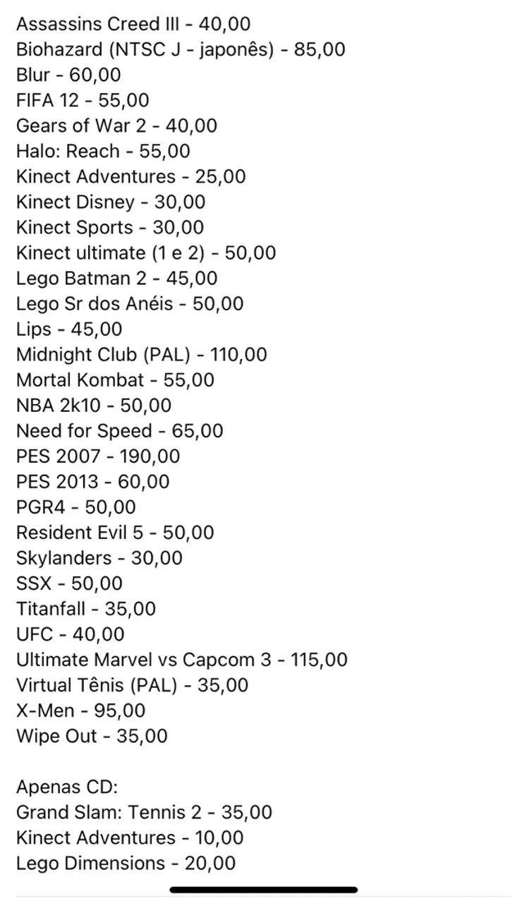 Jogos originais p/ Xbox 360 (a partir de?) - Foto 4