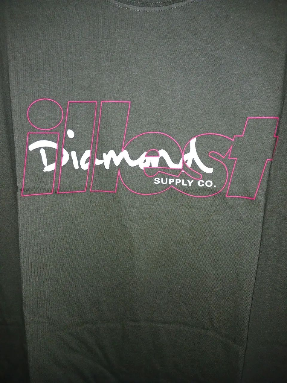 Camiseta Diamond Supply Co. Verde - Original - Foto 2