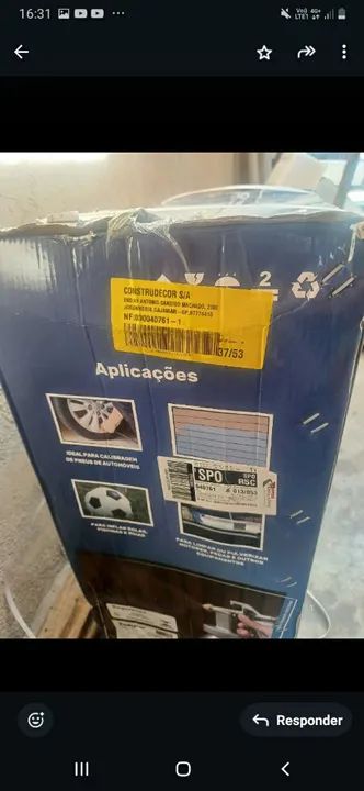 Compressor de ar Tekna CP8525 - Foto 2