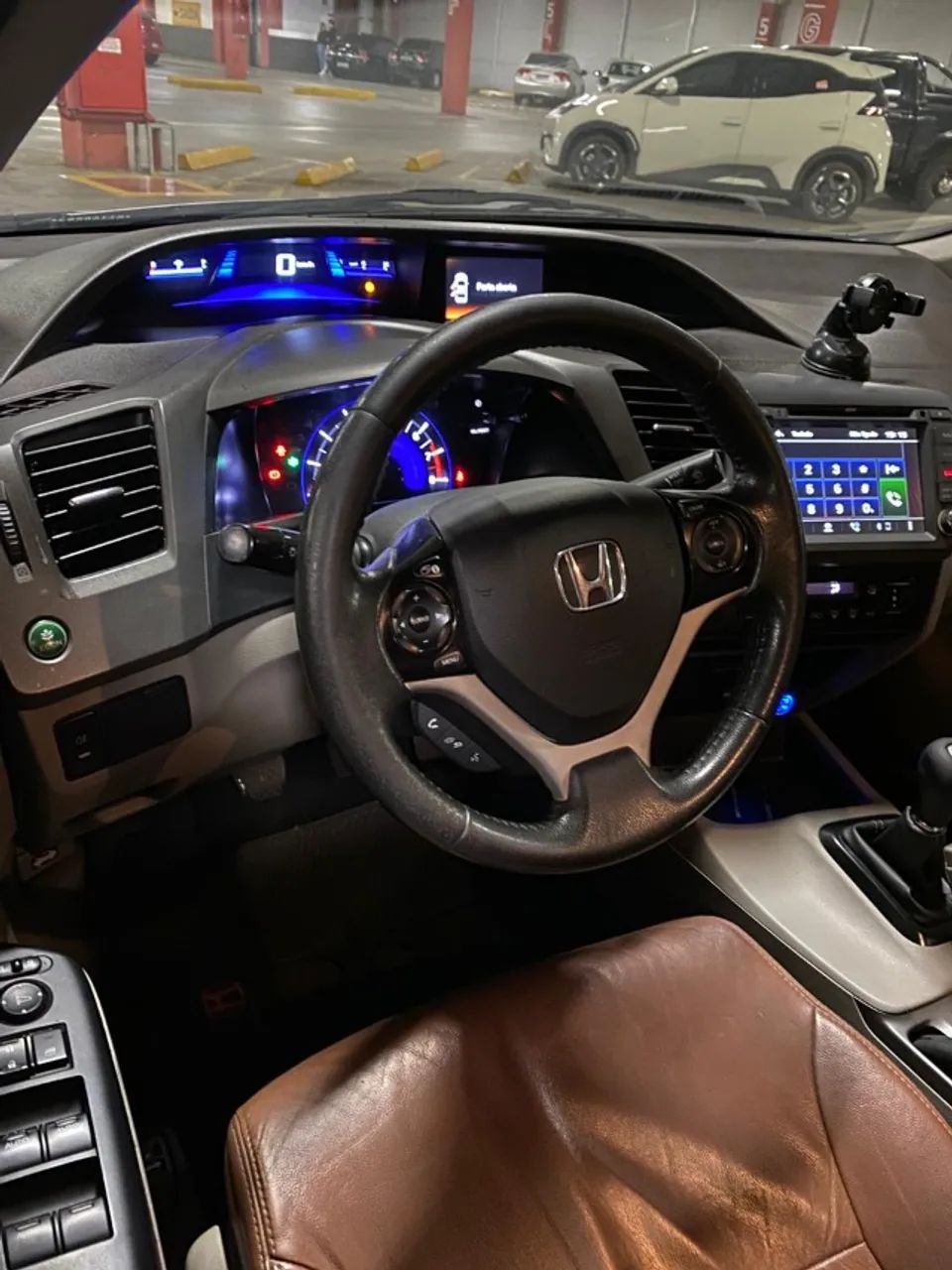 Honda Civic 1.8 flex Lxs Manual -  EXCLUSIVO (ÚNICO COM BANCOS E RODAS EXCLUSIVAS) - Foto 3
