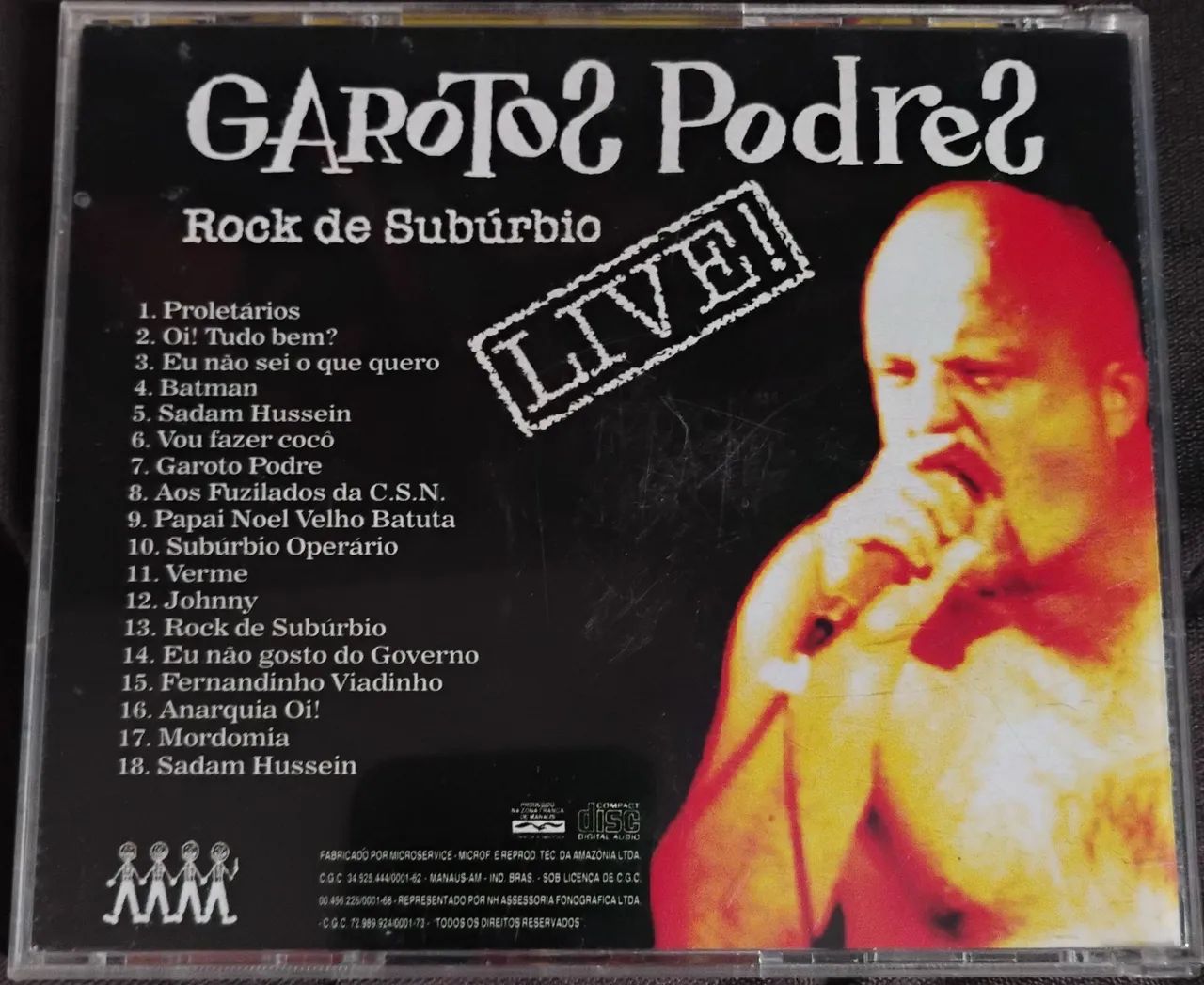 CD Garotos Podres - Rock de Subúrbio Live! - Foto 2