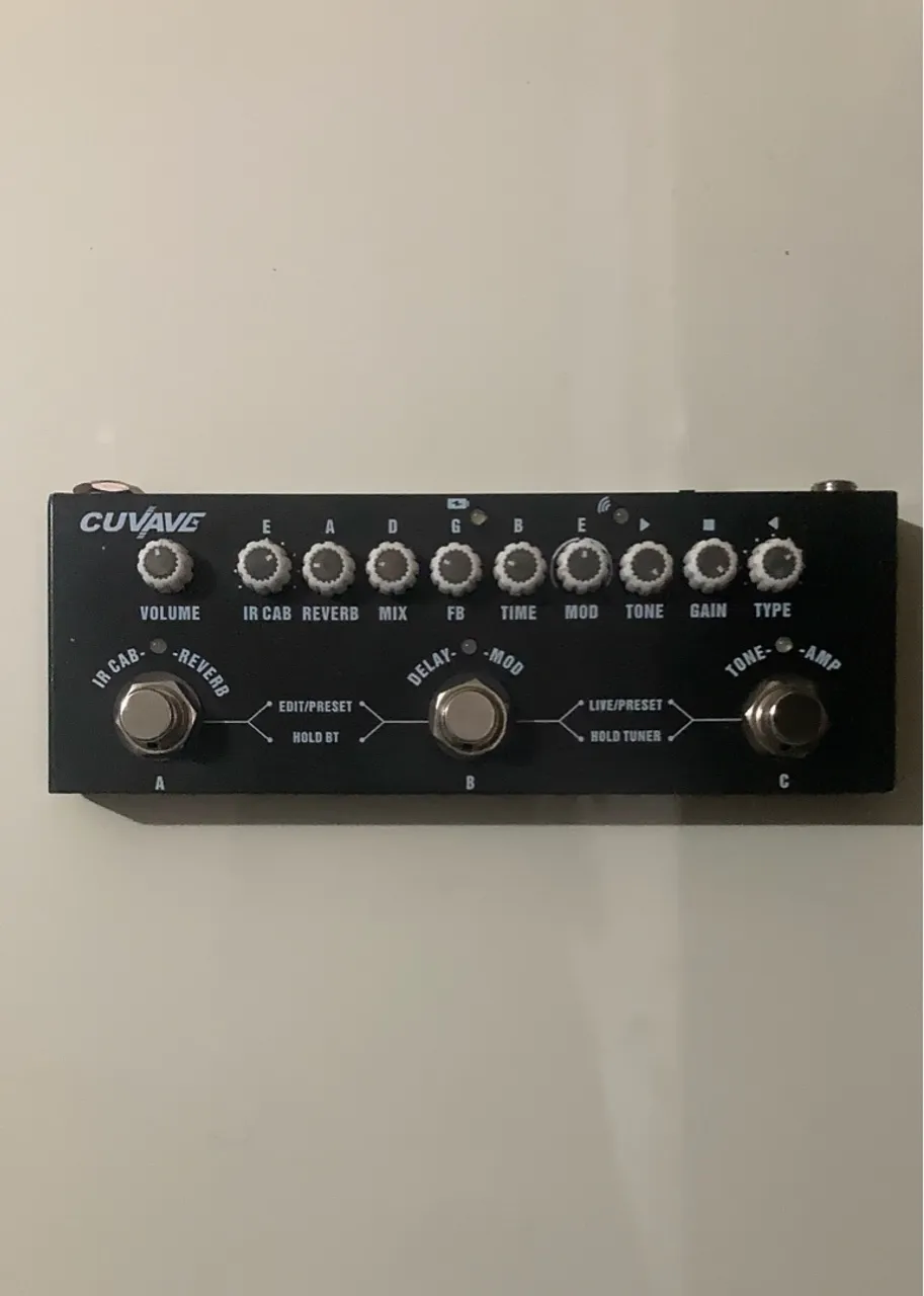Pedal de guitarra cuvave cube baby