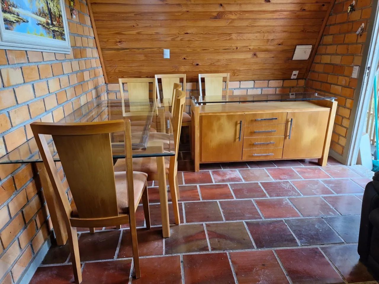Conjunto de Sala de Jantar (Mesa_Cadeira_Balcão) - Foto 3