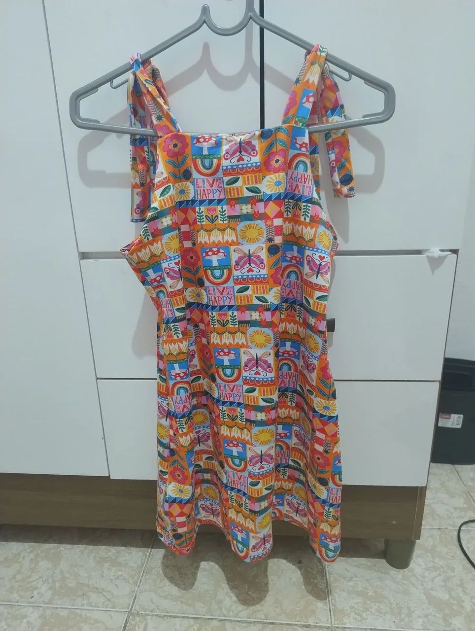 Vestido Infantil Estampado com Borboletas - Foto 3