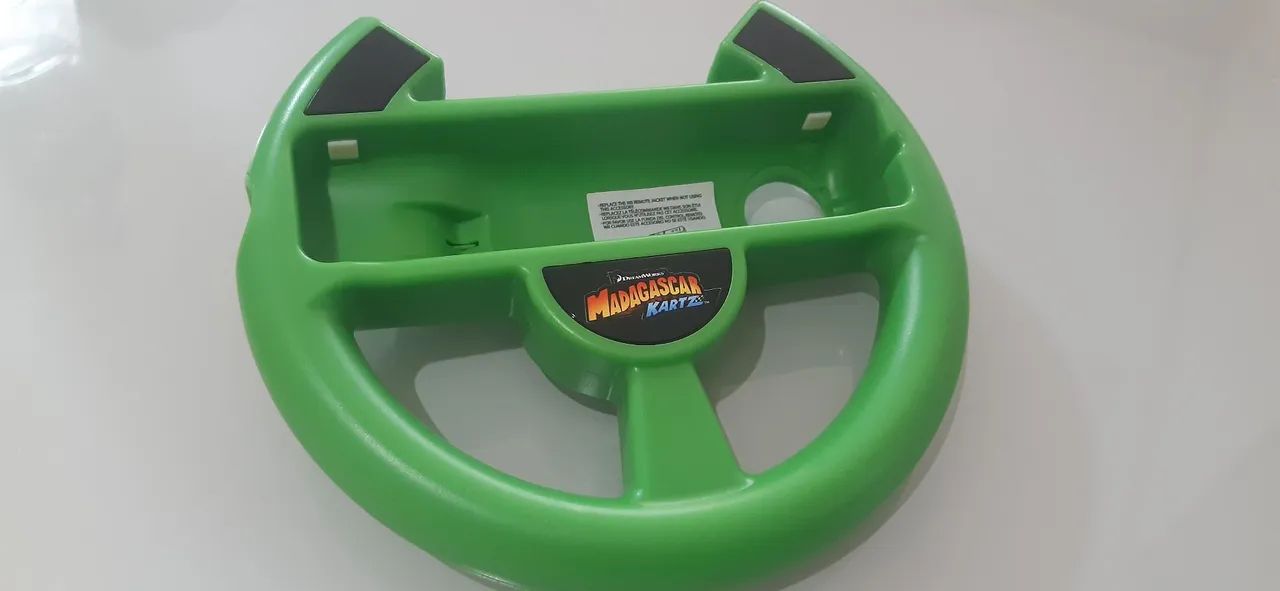Volante para Nintendo Wii Madagascar Kartz lindo!!! - Foto 2