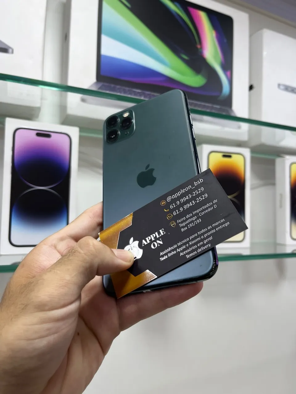 IPHONE 11 PRO MAX 256GB PEÇA ÚNICA ZERADO PROMOÇÃO TOP