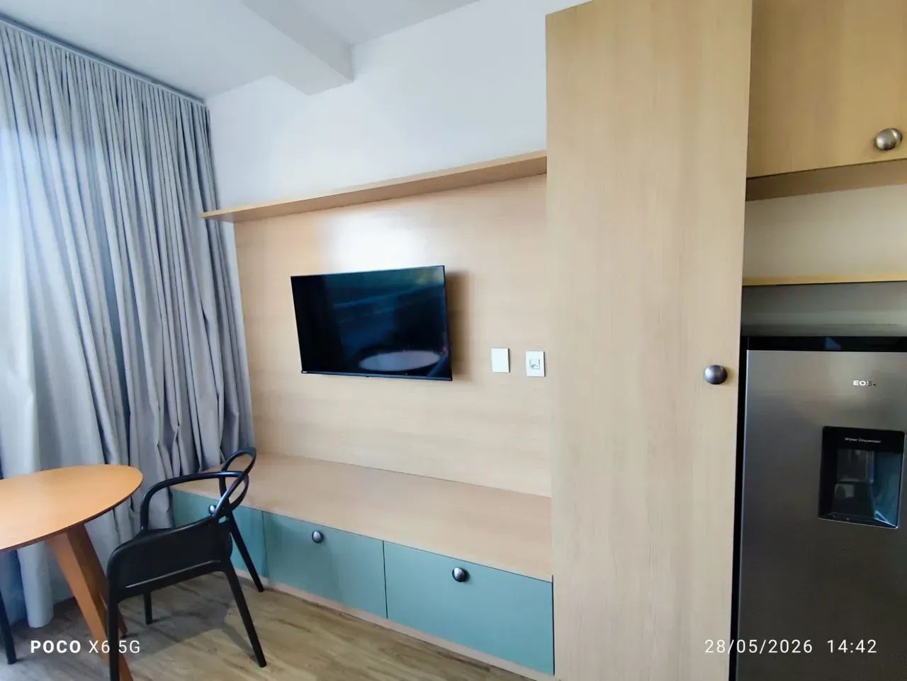 Studio para locação prox. ao metro Mobiliado 24 m² - Foto 4