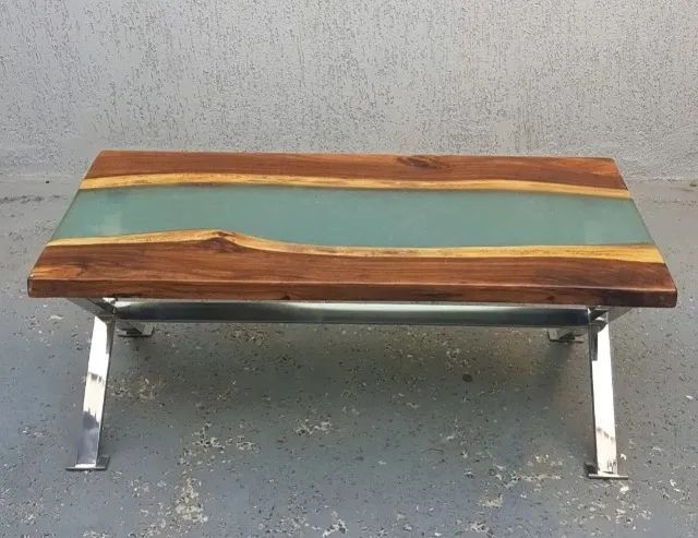 Mesa de centro - RiverTable *EXCLUSIVIDADE* - Foto 2