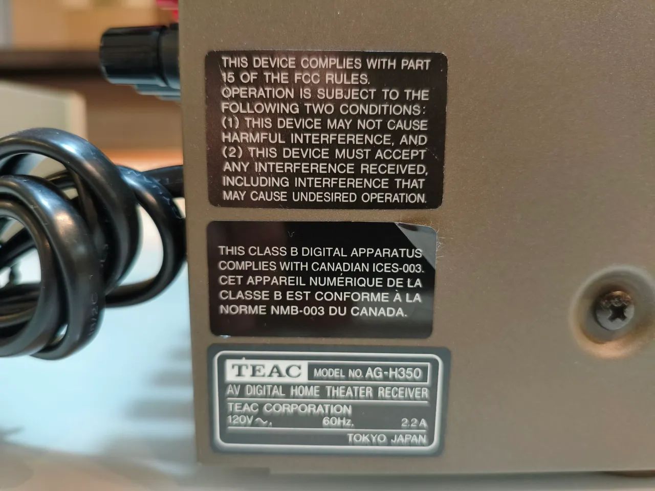 Receiver TEAC AG-H350 HI-FI - Foto 4