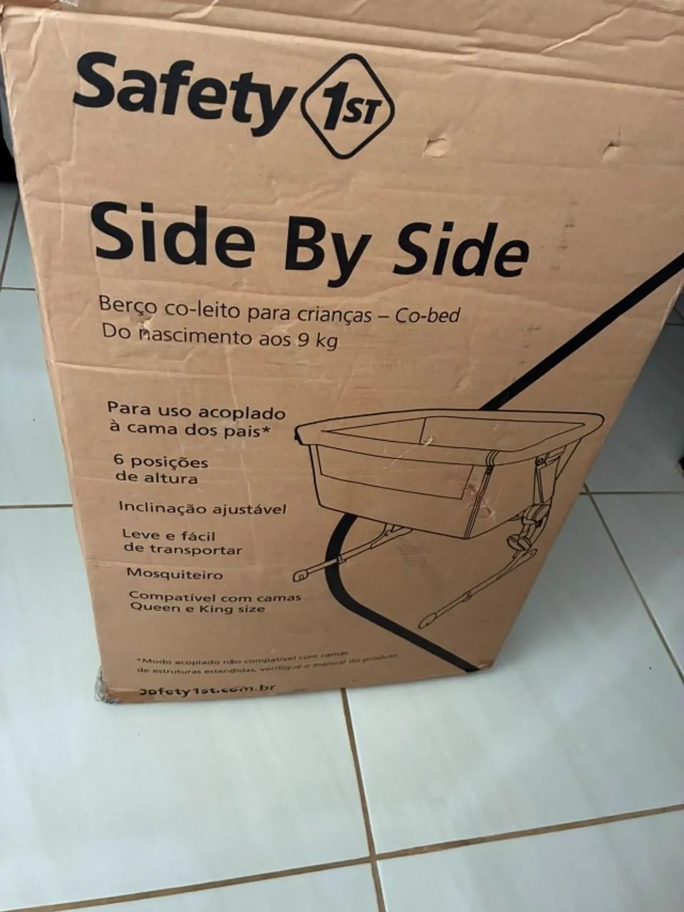Berço Co-leito Safety 1st Side By Side - Estado de Novo