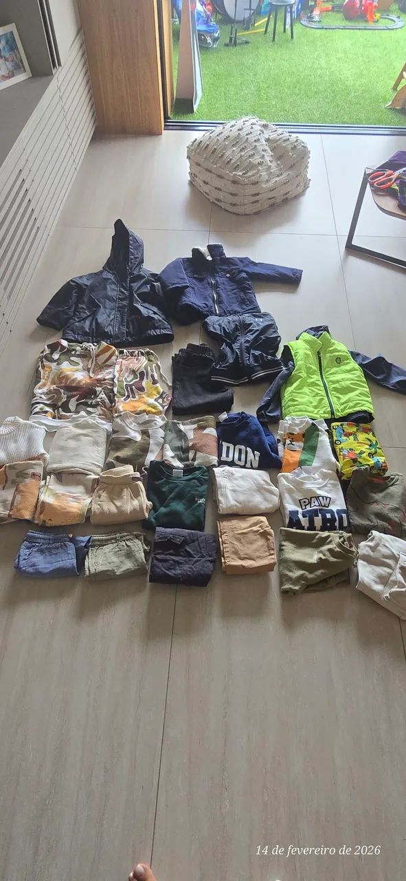 ROUPAS MENINO 2 A 4 ANOS POUCO USADAS - Foto 5
