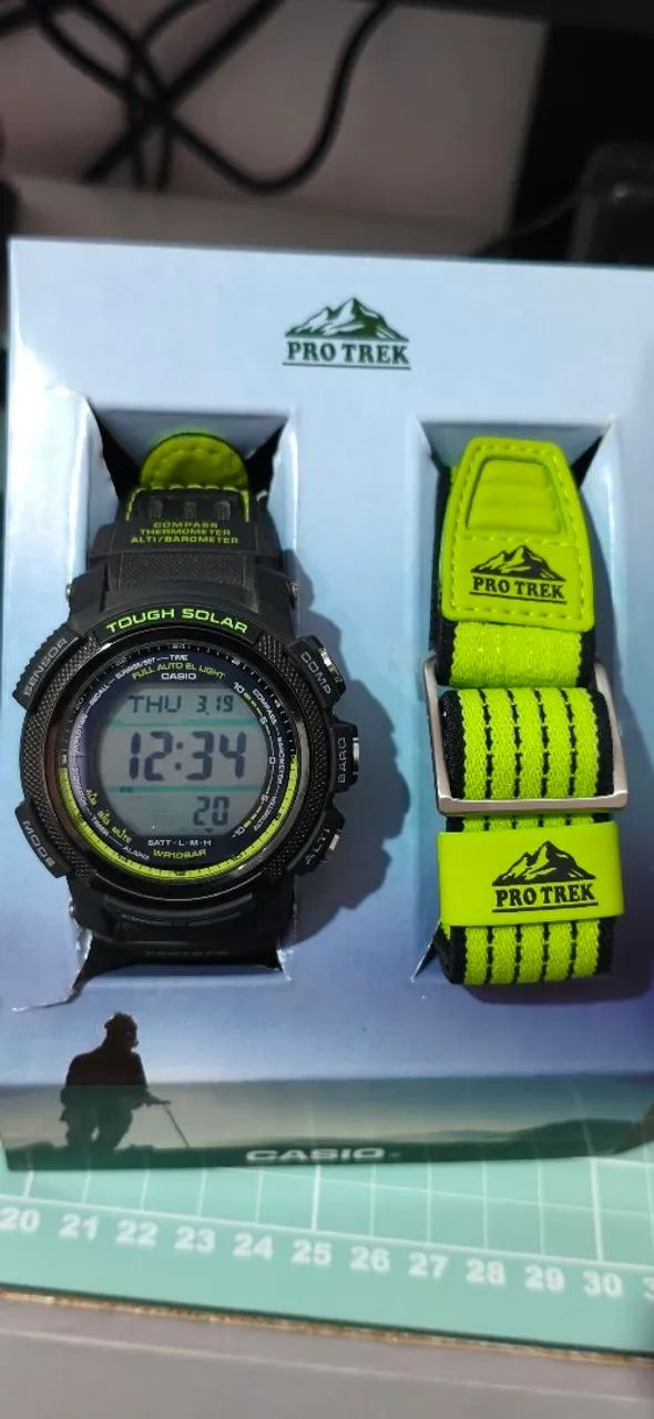 Relógio Casio Pro Trek novo 100% original 