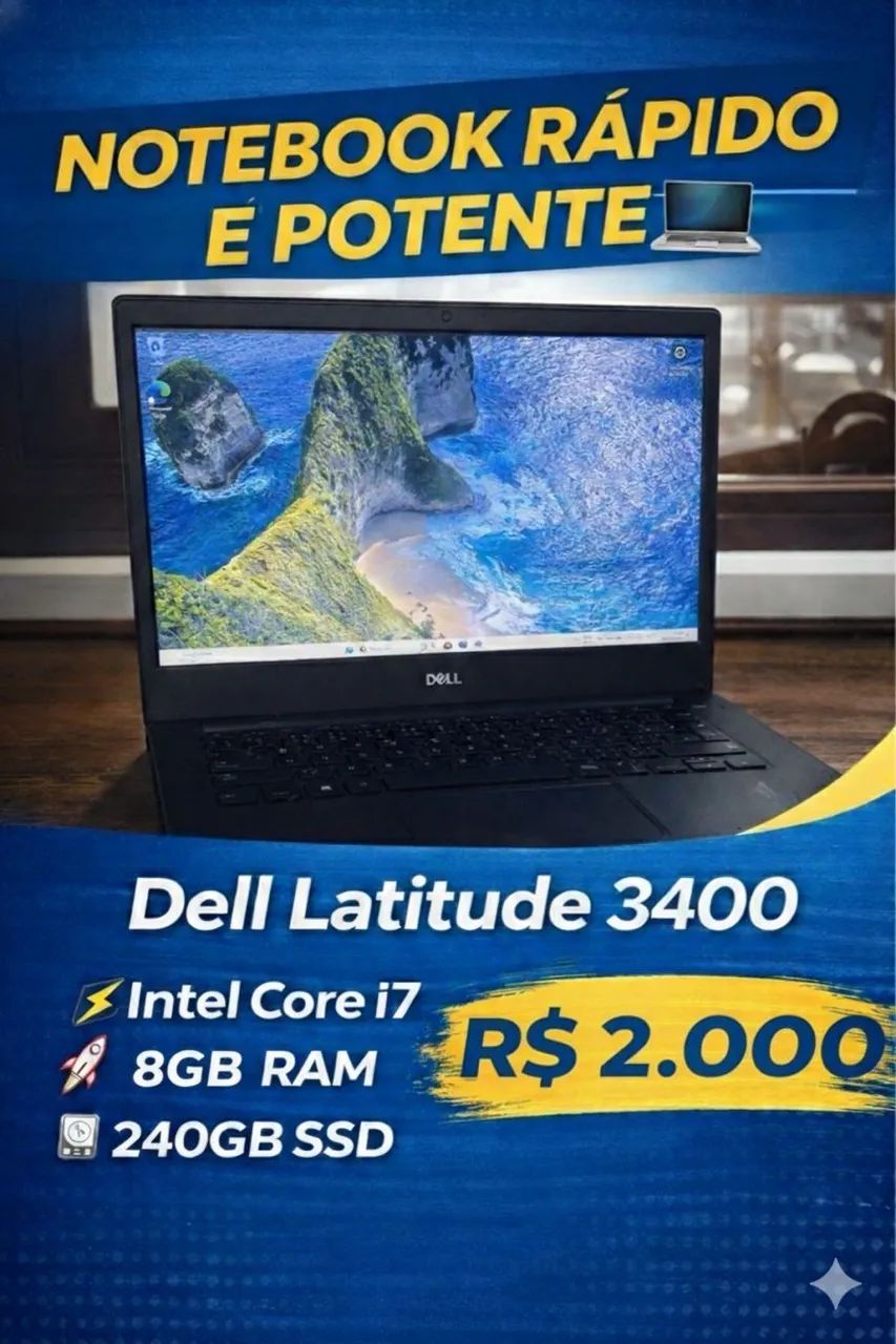 Notebook Dell Latitude 3400