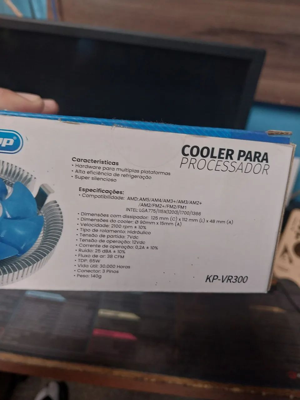 Cooler processador i5 knup kp-vr300 - Foto 2