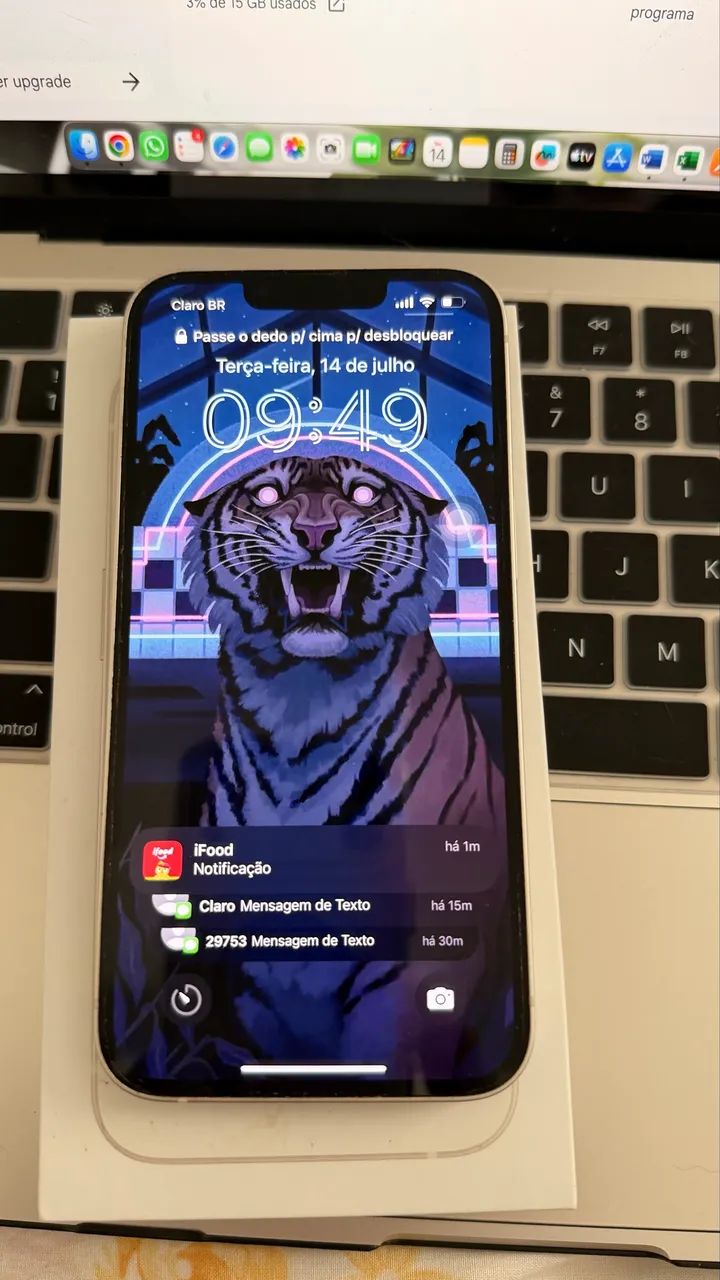 iPhone 13 128Gb - Prateado - Foto 4