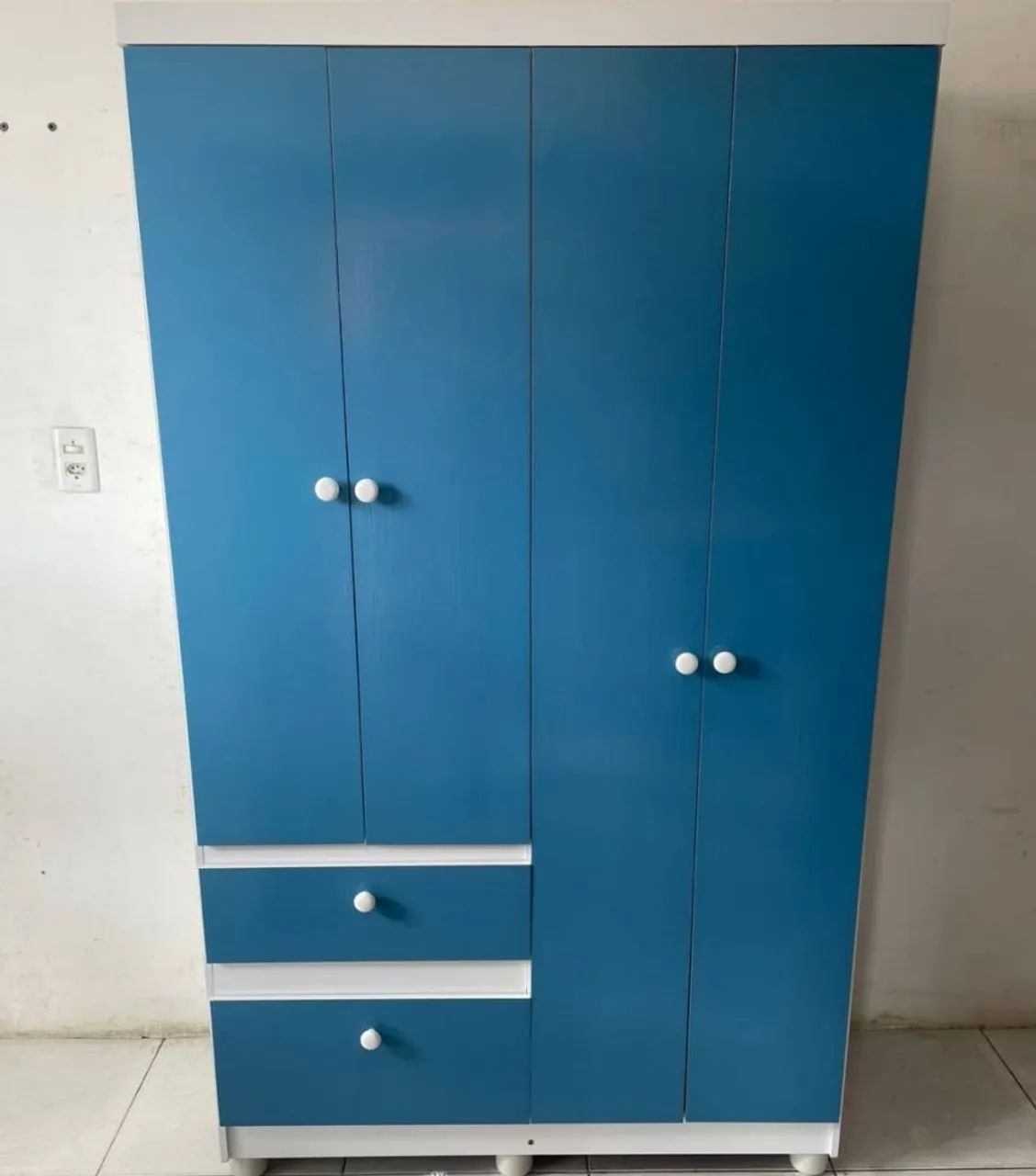 GUARDA ROUPA INFANTIL 04 PORTAS MDF