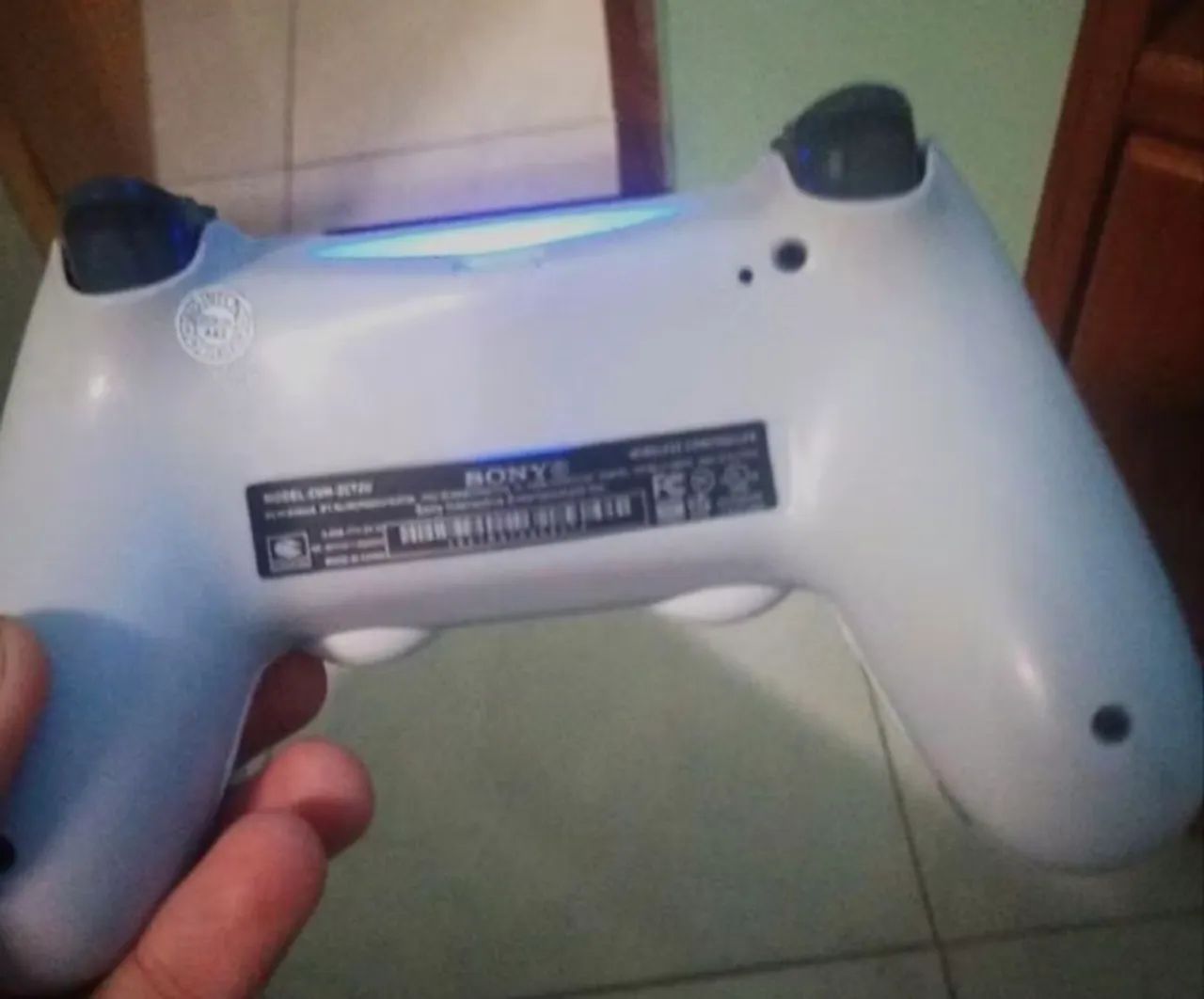 Controle PS4 Branco Original  - Foto 3