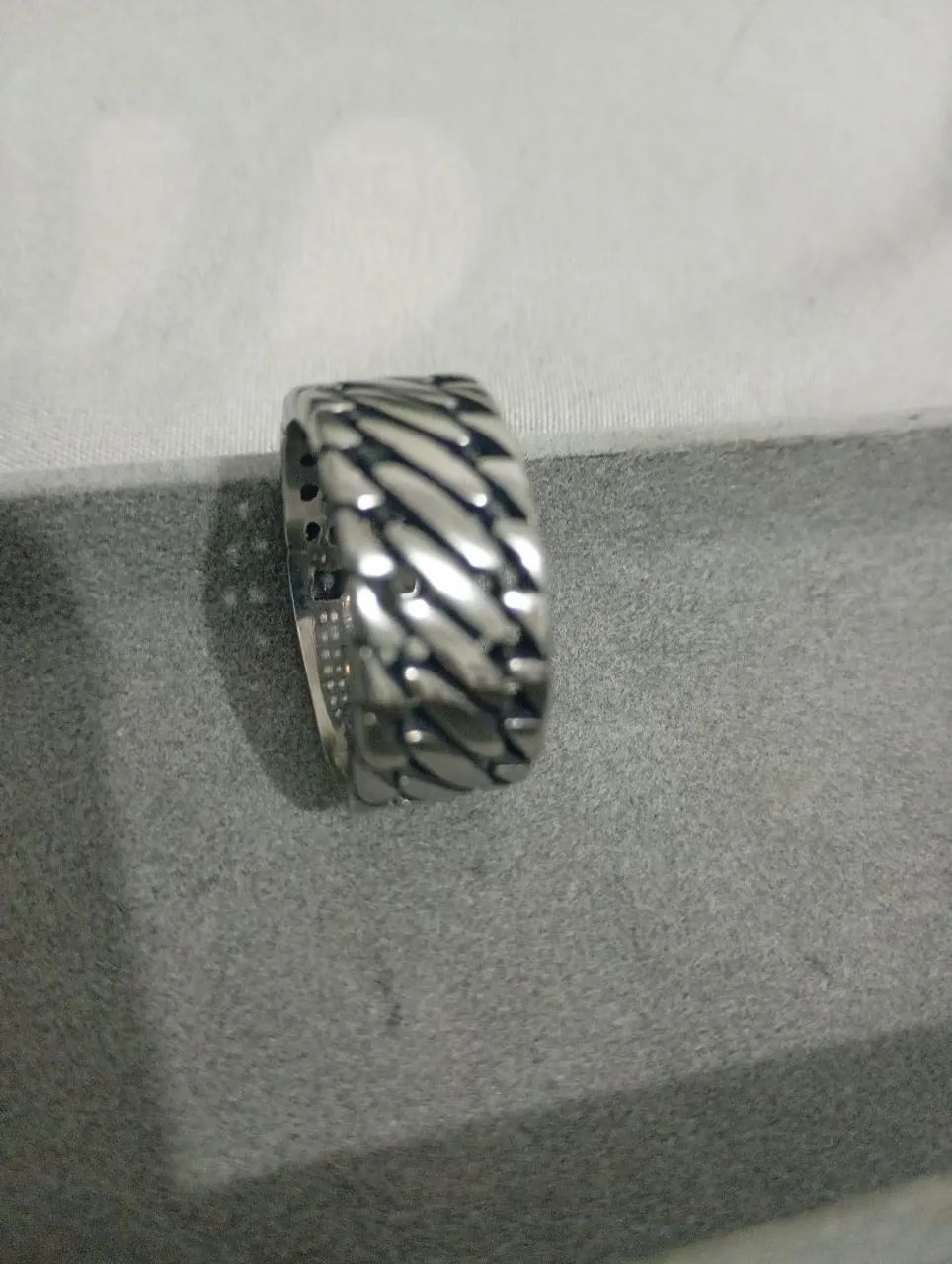 Anel inox