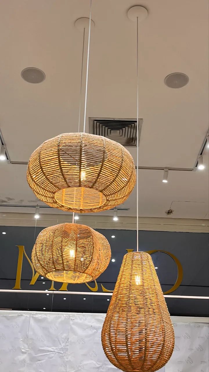 Trio de luminárias  - Foto 3