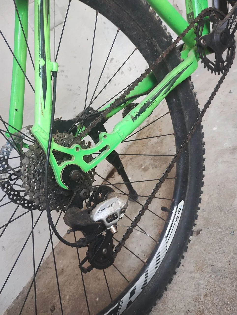 Bike aro 29 com cassete 9v câmbio Shimano documentada  - Foto 3