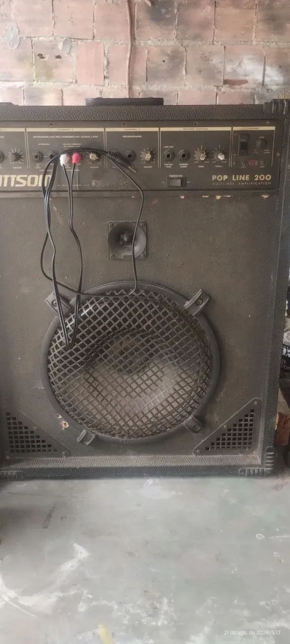 Caixa de som amplificada Wattsom 