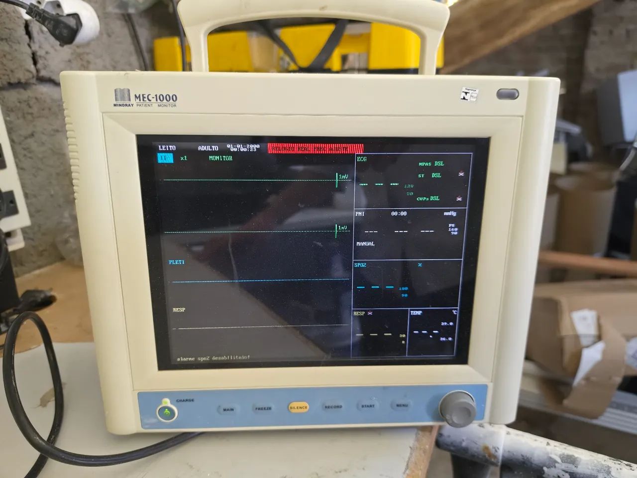 Monitor Multiparametro Mindray Mec 1000