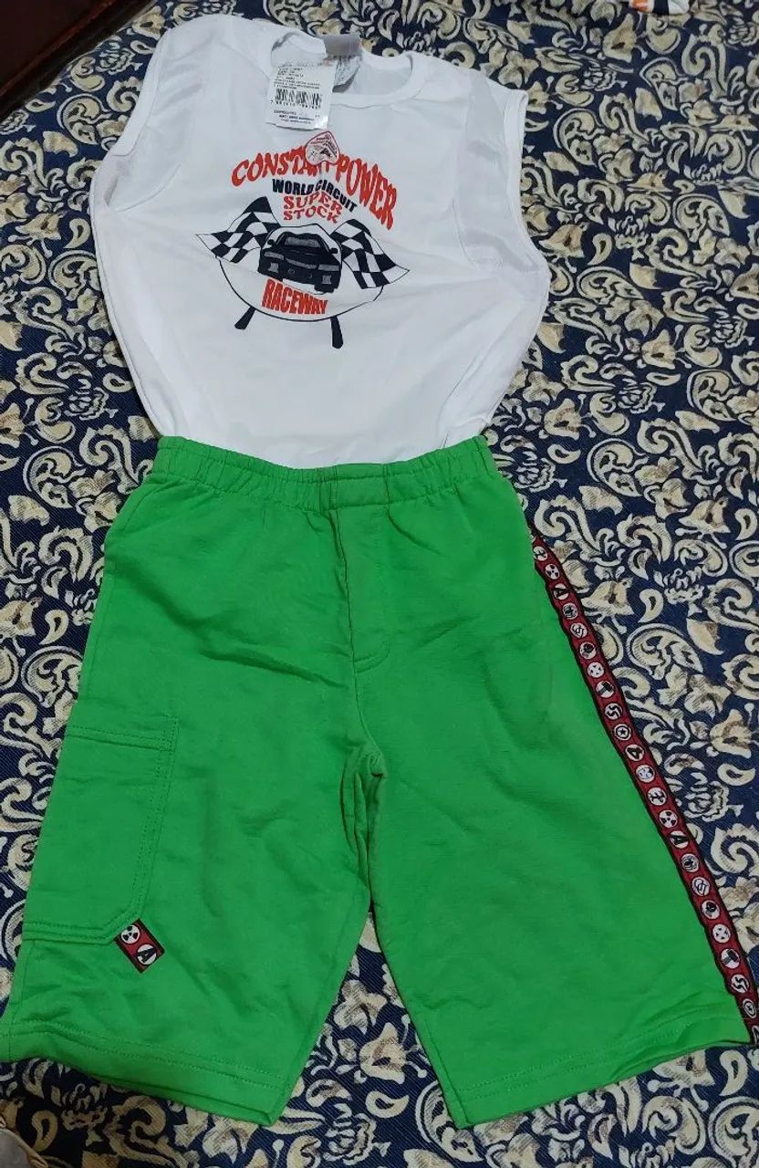 Conjunto infantil tamanho 8