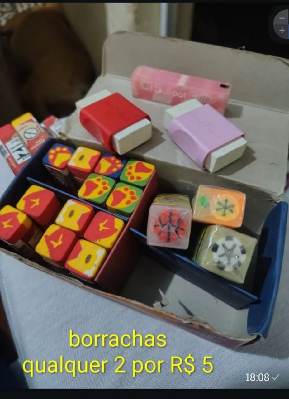 Itens de papelaria