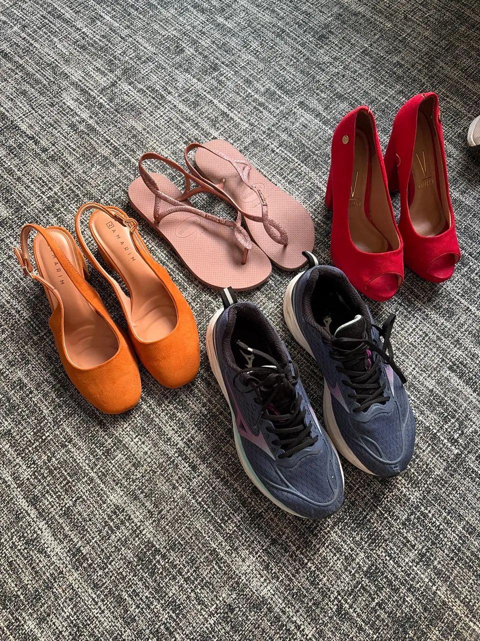 Lote sapatos tamanho 38