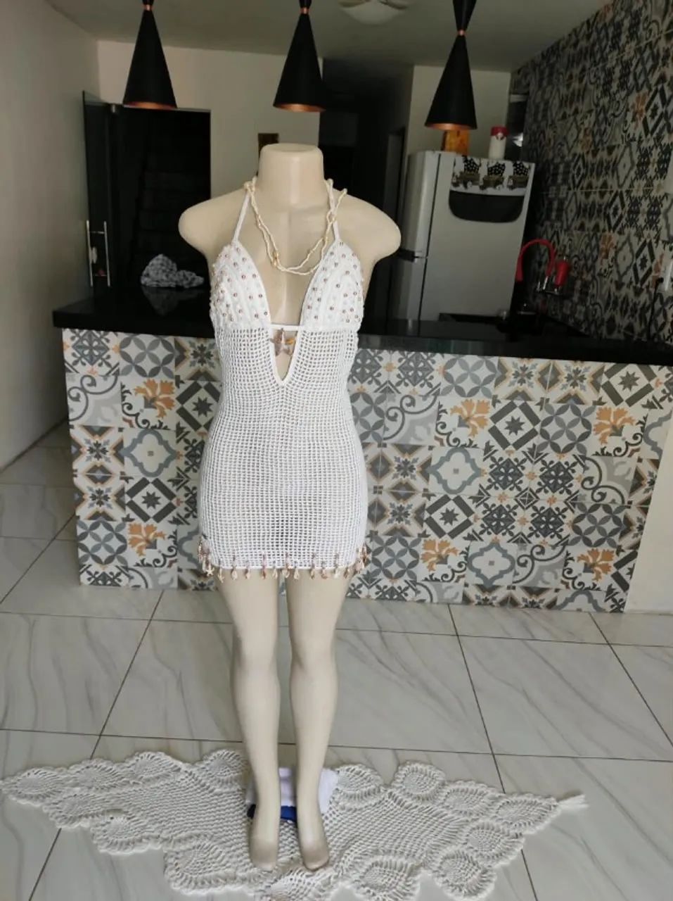 Vestido de crochê ?