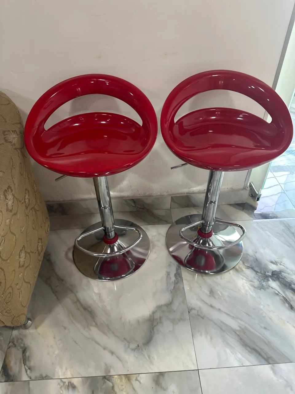 Cadeiras giratórias para bancada  - Foto 2