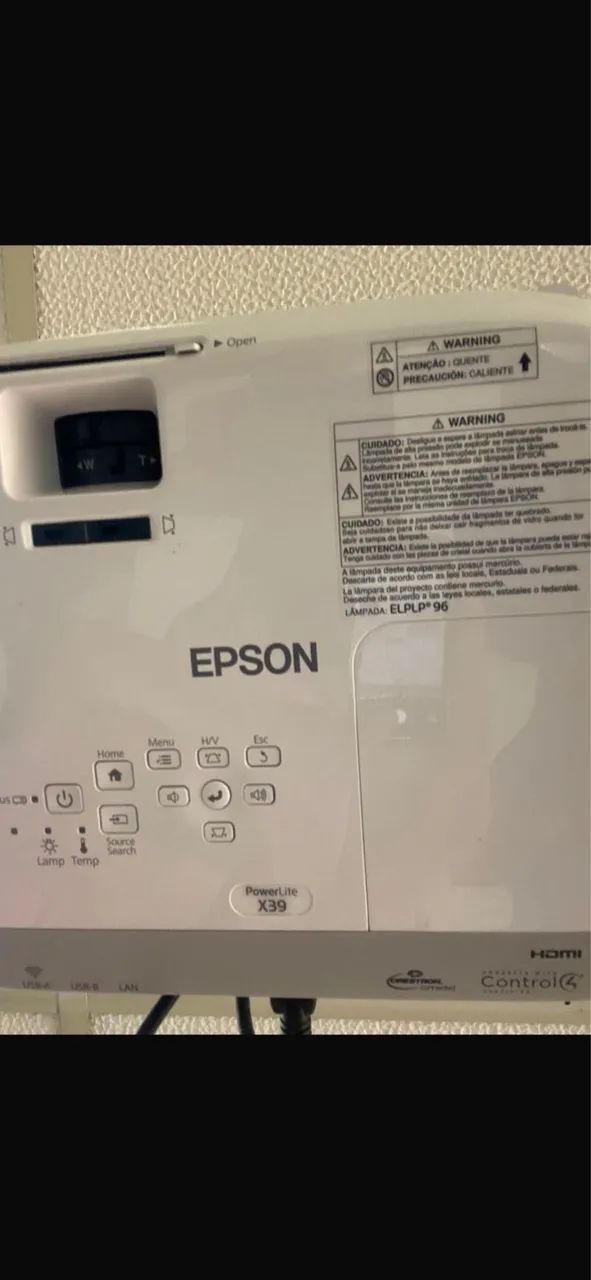 Projetor Epson PowerLite  series X39