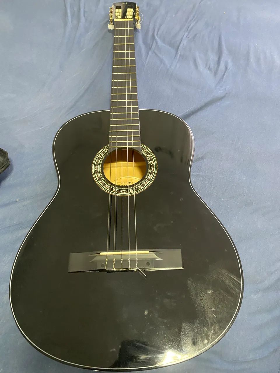 Violão Michael Preto + Capa - Ótimo Estado / Barato - Foto 2