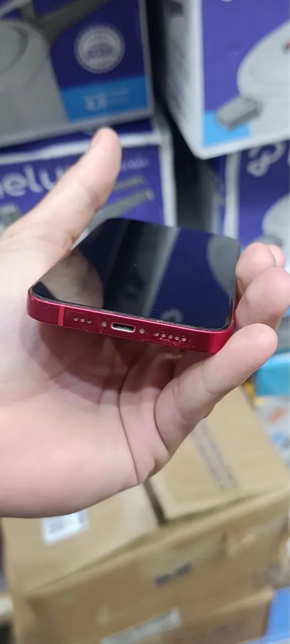 iPhone 14 Vermelho 128GB - Impecável - Foto 3