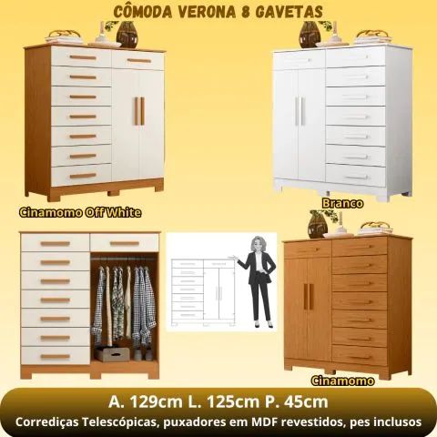 Verona cômoda 