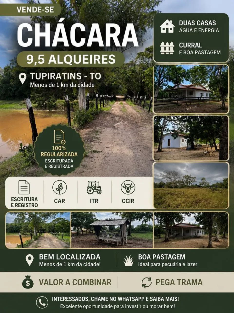 Vende-se uma chacara