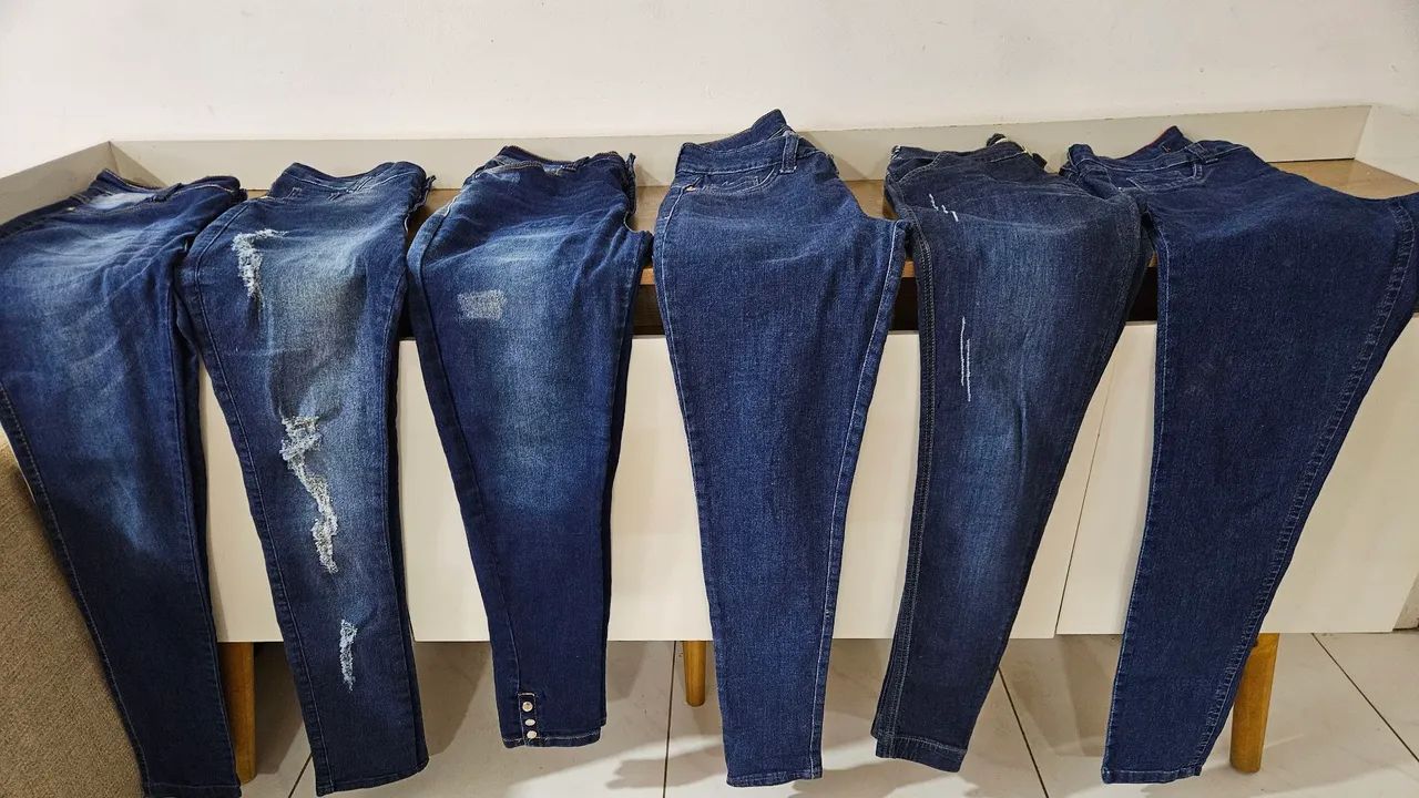 Lote calças jeans  - Foto 5