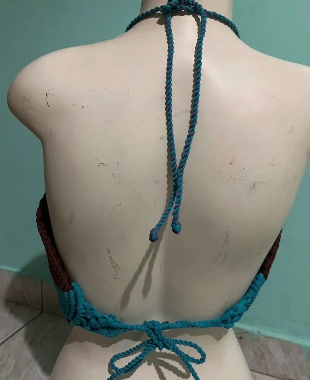 Top artesanal em Macramé - Foto 2